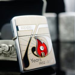 Zippo đời La Mã Kỷ Niệm 75 năm (1932-2007) bản Lào Limited - Mã SP: ZPC3037