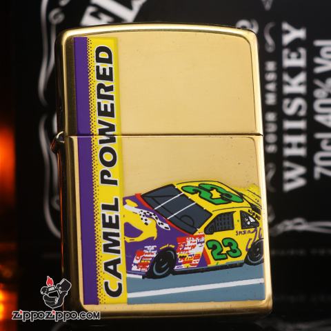 Zippo đời la mã sản xuất 1995 Camel Powered