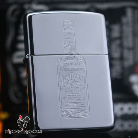 Zippo đời la mã sản xuất 1995 JIMBEAM