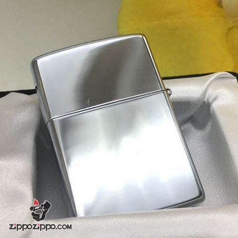 Zippo đời la mã sản xuất 2000 Lông vũ khắc đá quý
