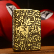 Zippo Khắc Windy Hoa Văn Hai Mặt Bản Armor