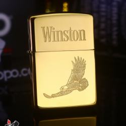 Zippo La Mã đồng bóng hình Đại Bàng sản xuất 1992 - Mã SP: ZPC2361