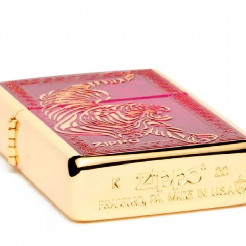 Zippo Nhâm Dần 2022 Phiên Bản Giới Hạn Dành Riêng Châu Á Hổ Rình Mồi