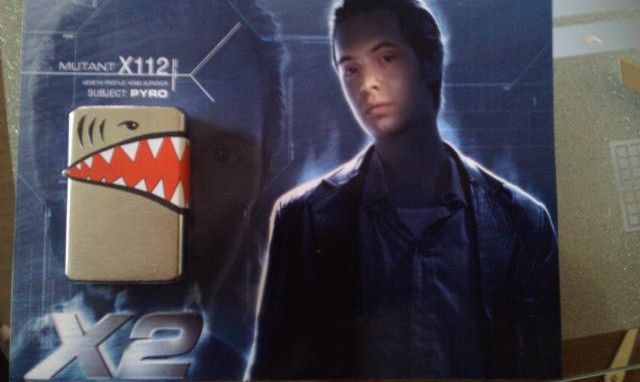 Bật lửa Zippo chính hãng trên phim điện ảnh x men 