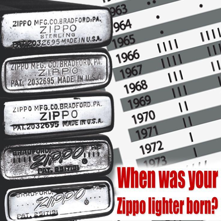 Phân Biệt Mộc Đáy Zippo Qua Các Thời Kỳ 1