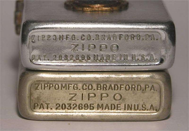 Phân Biệt Mộc Đáy Zippo Qua Các Thời Kỳ &nbsp;4