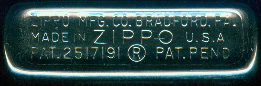 Phân Biệt Mộc Đáy Zippo Qua Các Thời Kỳ &nbsp;4
