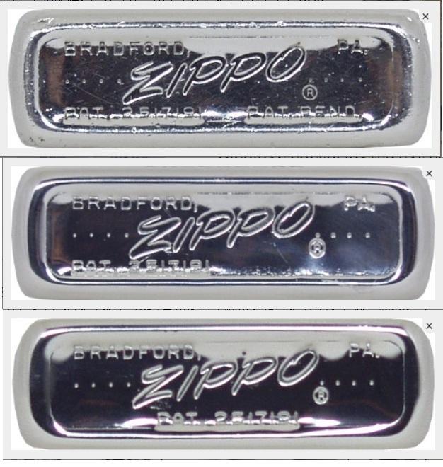  Phân Biệt Mộc Đáy Zippo Qua Các Thời Kỳ &nbsp;5